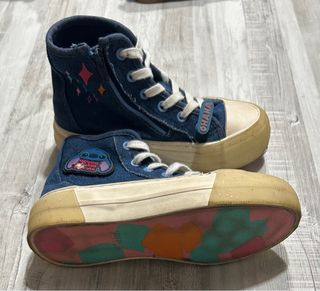Zapatillas altas Stitch Ohana de Zara, talla 29