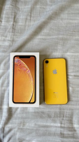 iPhone XR Amarillo 128GB - Como nuevo