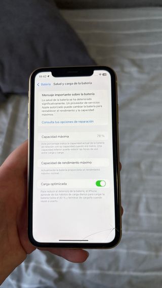 iPhone XR Amarillo 128GB - Como nuevo