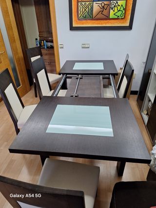 Mesa comedor 6 sillas - Moderna