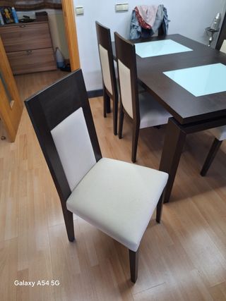 Mesa comedor 6 sillas - Moderna