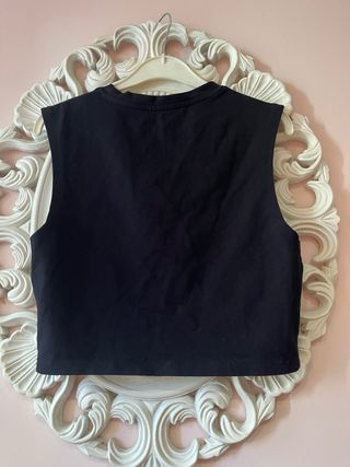 Top negro Zara - Talla S