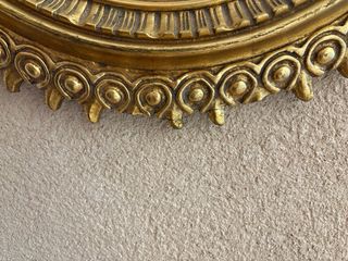 Espejo dorado vintage sol