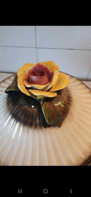 Terrina Vintage Porcelana - Rosas