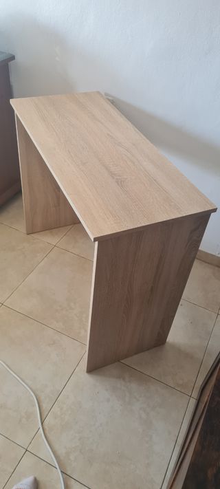 Mesa escritorio madera - beige