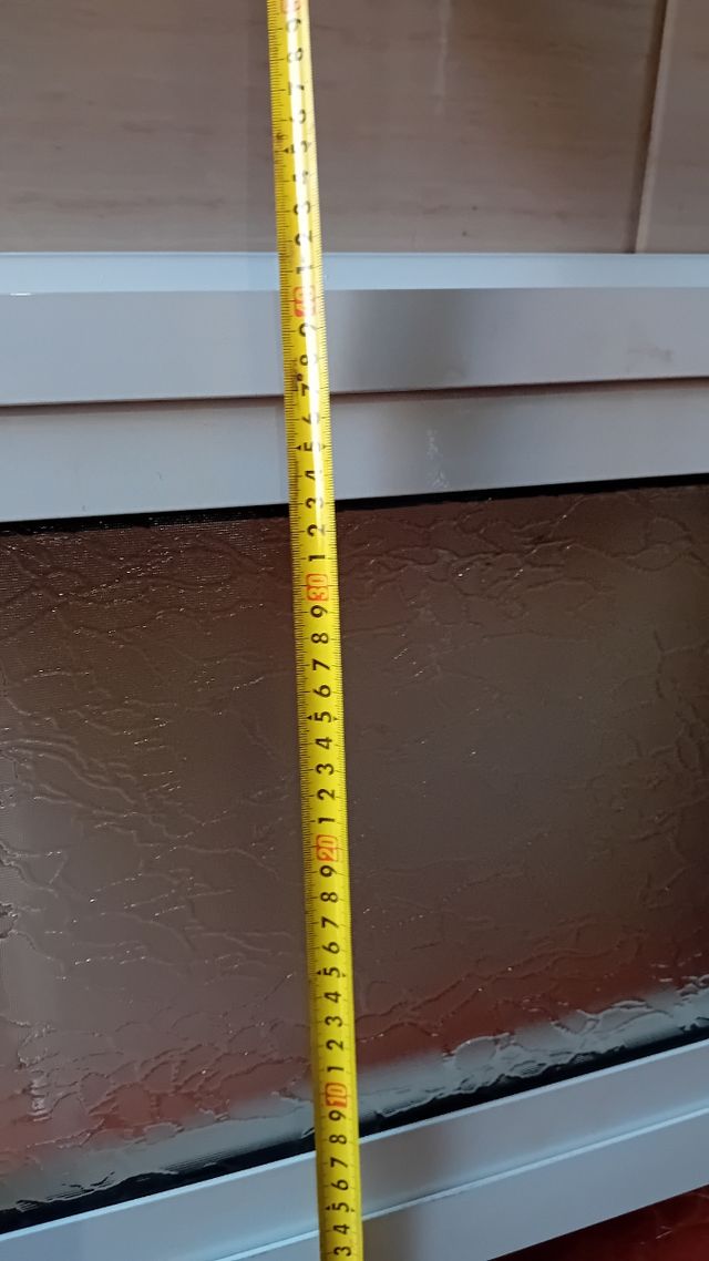 Ventana aluminio blanca