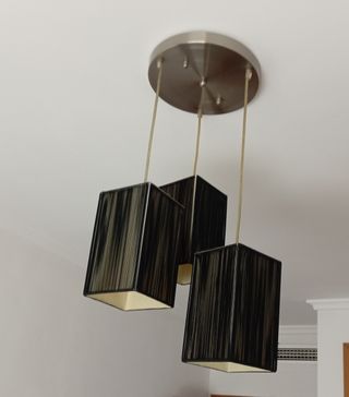 Lámpara 3 luces - Moderna