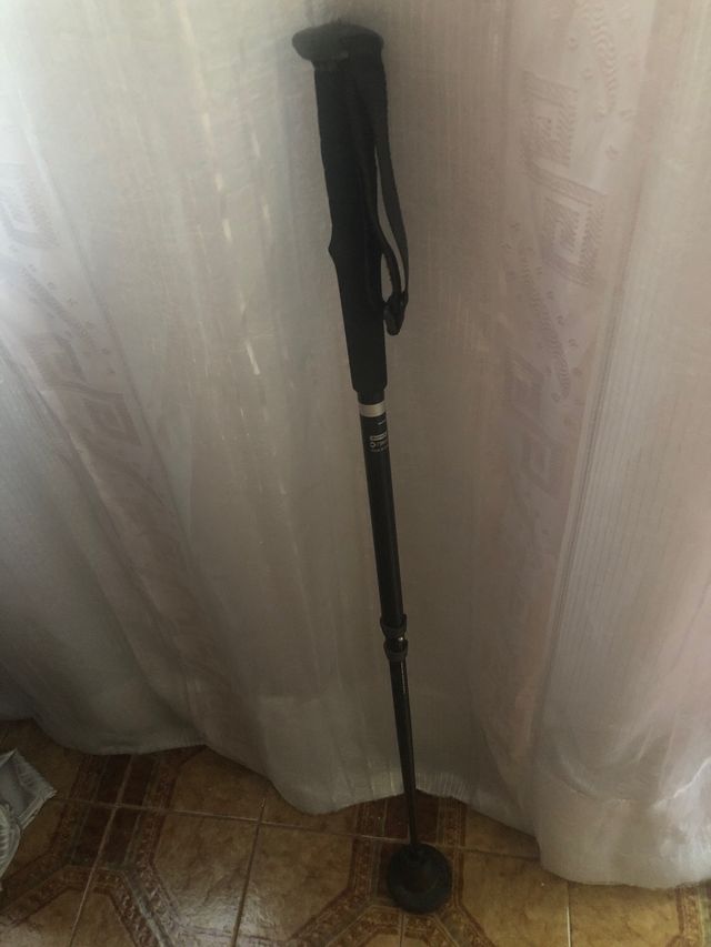 Bastón senderismo - Negro