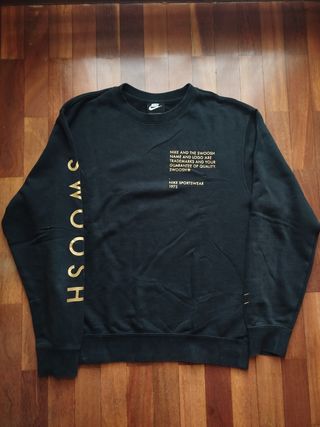 Sudadera Nike negra | Swoosh