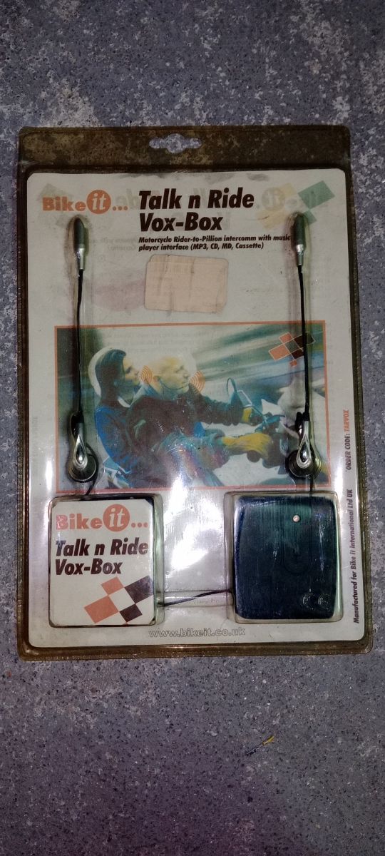 Intercomunicador Moto Bike It Vox-Box Novos.
