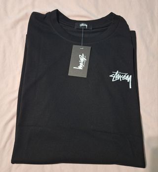 Camiseta Stussy negra