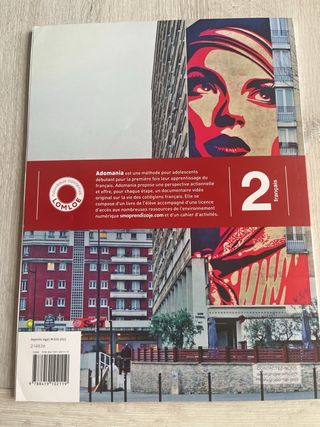 Français livre de l’élève 2 ESO Adomania SM
