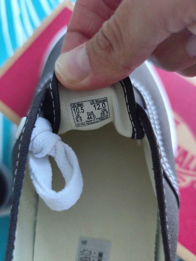 Zapatillas Vans marrón hombre talla 44