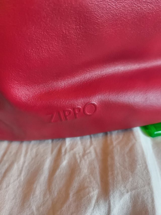 Bolso IPPO piel rojo