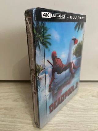 Deadpool 2 Steelbook 4K UHD + Blu-ray PRECINTADO