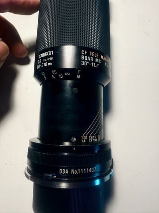 Objetivo Tamron 80-210mm Adaptall 2