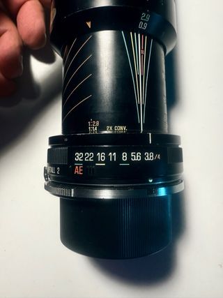 Objetivo Tamron 80-210mm Adaptall 2