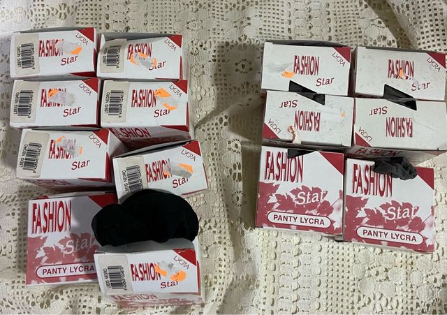 14 Collants Fashion Star - Preto