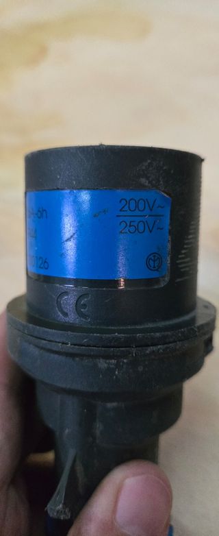 Conector eléctrico Cetac 16A-6h Palazzoli