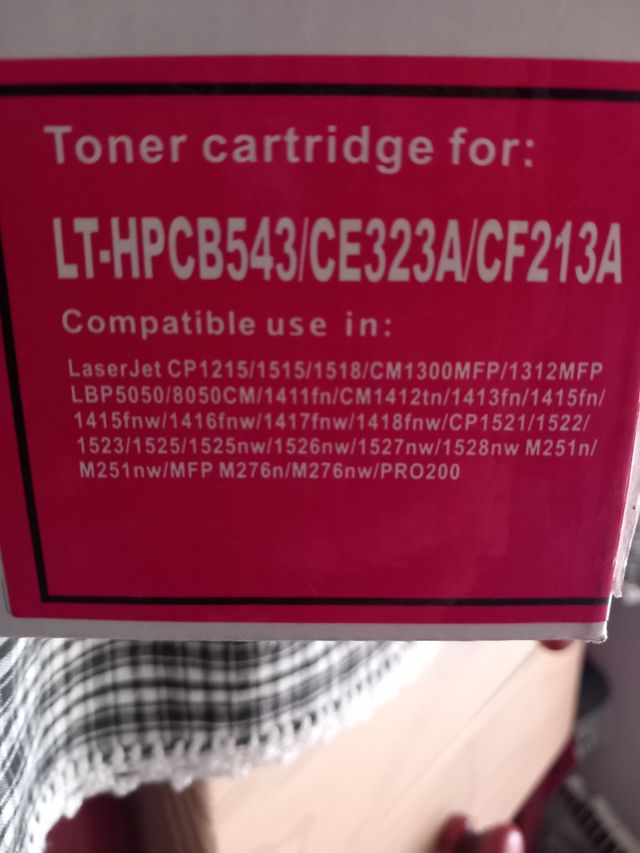 Tóner HP (4 botes) - HCB541A/CE321A/CF211A