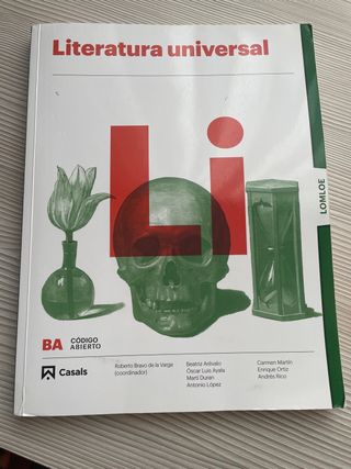Literatura Universal 1 BA LOMLOE