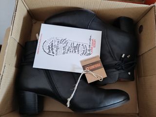 Botines Pikolinos negros, talla 39
