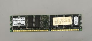 Módulo RAM DDR 256MB ValueRAM 266MHz