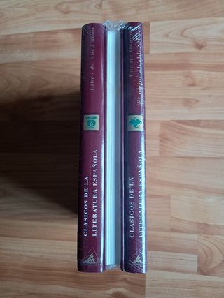 Lote libros "Clásicos de la Literatura Española"