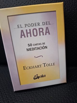 El Poder del Ahora: 50 cartas de meditación