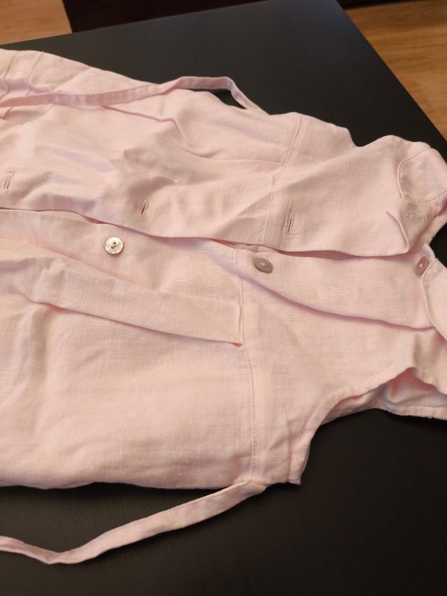 Vestido bebé niña 7 meses rosa