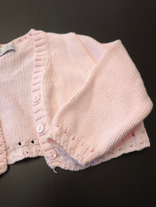 Vestido bebé niña 7 meses rosa