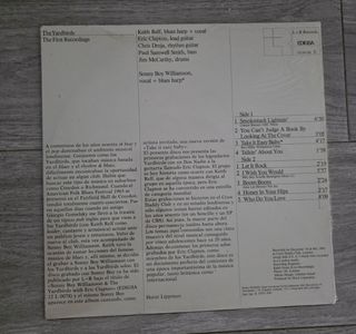 The Yardbirds - London 1963 LP SIN ABRIR