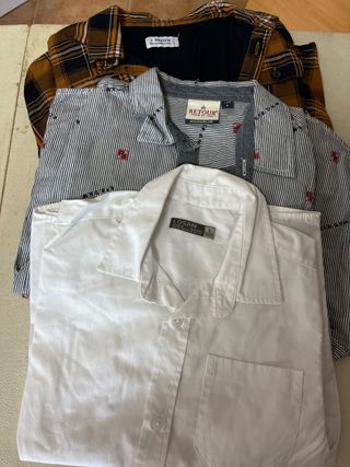 3 Camisas Niño 6-7 años