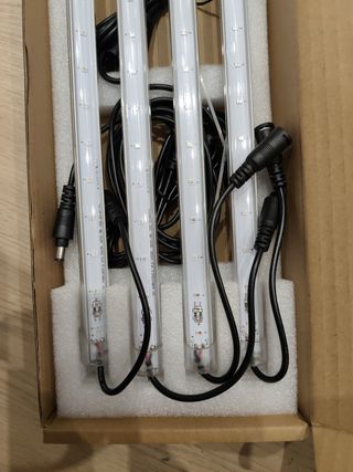 4 Luces LED Cultivo Plantas