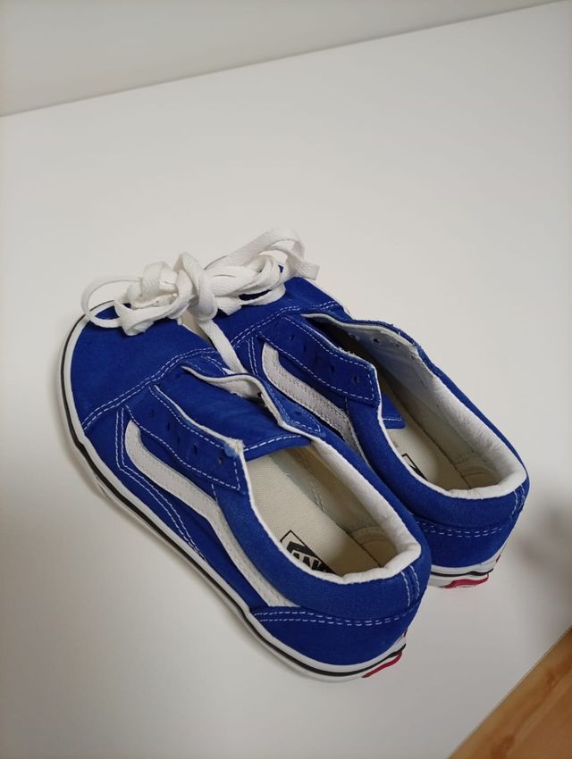 Zapatillas Vans niño azul marino