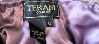 Vestido Terani Couture talla 12