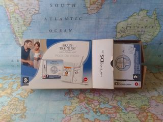 Nintendo DS Lite blanca + Brain Training