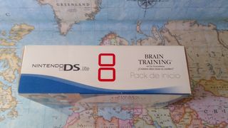 Nintendo DS Lite blanca + Brain Training