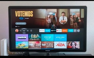 Tv Philips 42" smart led ambilight + fire stick