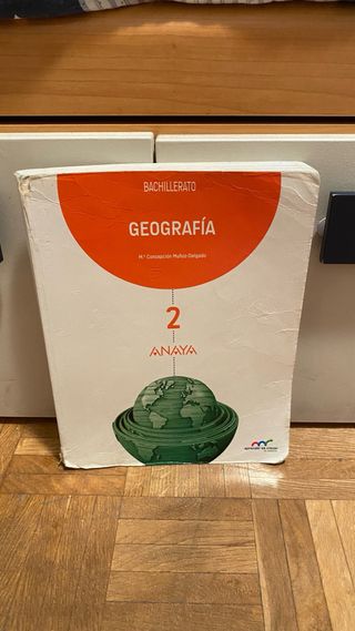 libro Geografía 2 bachiller
