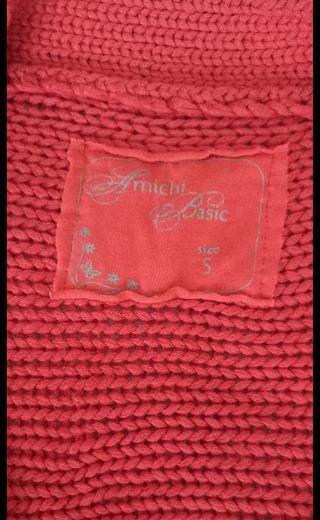 Chaqueta Amichi coral