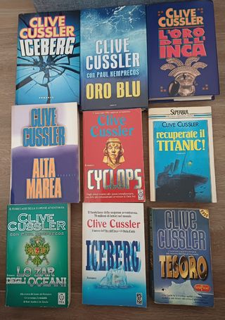 Stock libri Clive Cussler