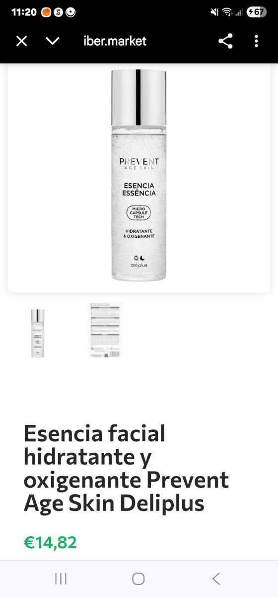 Esencia Deliplus Prevent Age Skin