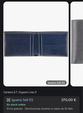 Cartera Piel Ubrique - Negra y Azul