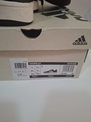 Zapatillas Adidas Hoops - Negras