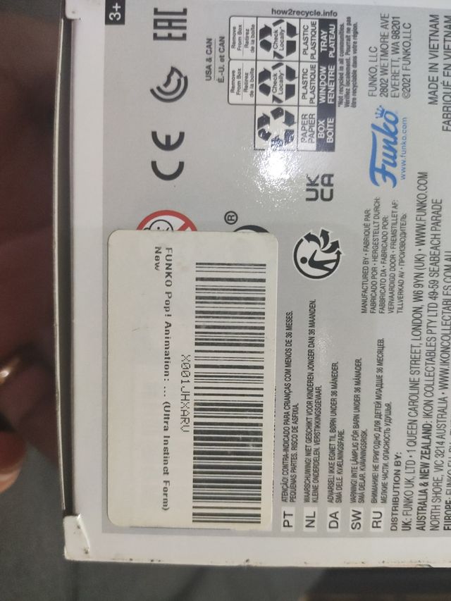 Funko Pop Goku Ultra Instinto 386