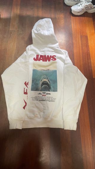Sudadera Jaws H&M blanca
