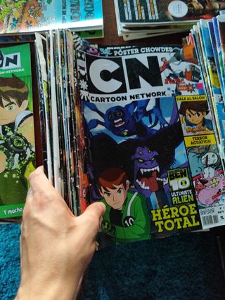 Revistas Año Cero, Cartoon Network, Nintendo, etc.