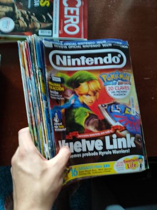 Revistas Año Cero, Cartoon Network, Nintendo, etc.