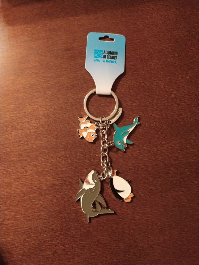 Portachiavi Acquario Genova - Charm